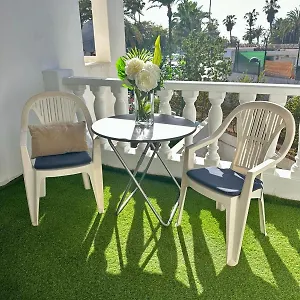 Sunny Sea View Center Of Americas Apartamento